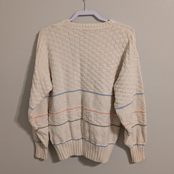 Vintage 90s Hunt Clubs Mens knit sweater - Picture 3 of 6